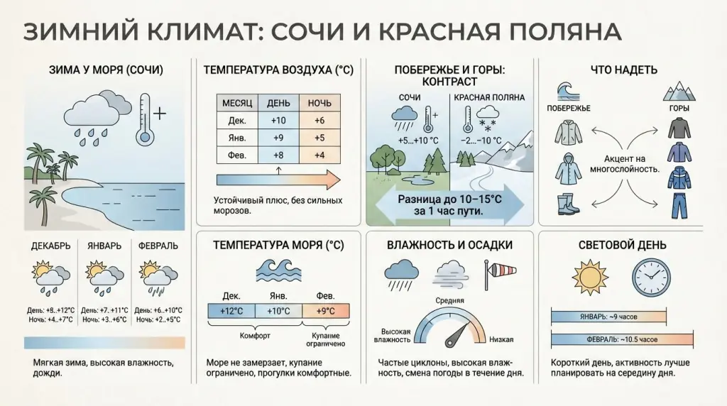 Особенности зимнего климата