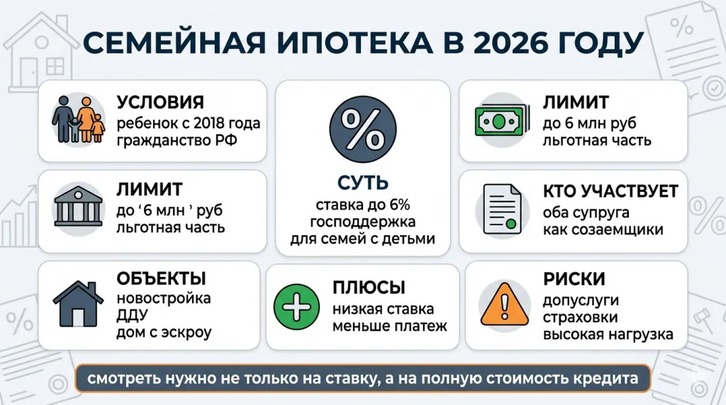 Понимание программы «Семейная ипотека»