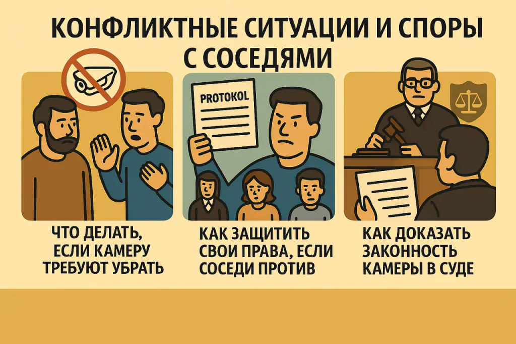Конфликтные ситуации и споры с седями