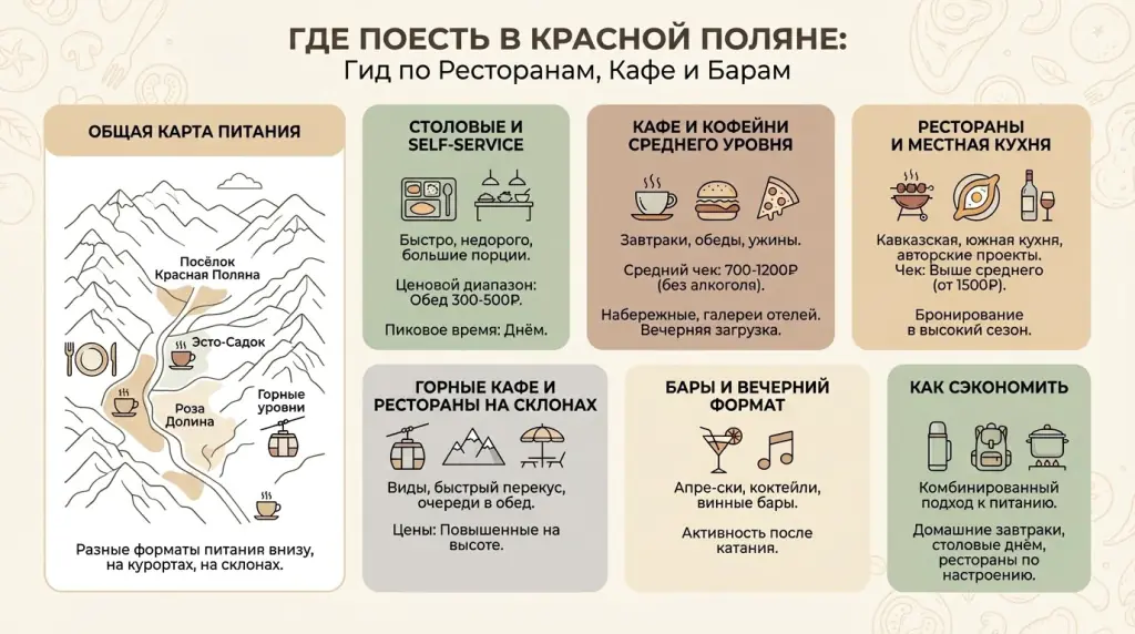 Где поесть: рестораны, кафе, бары