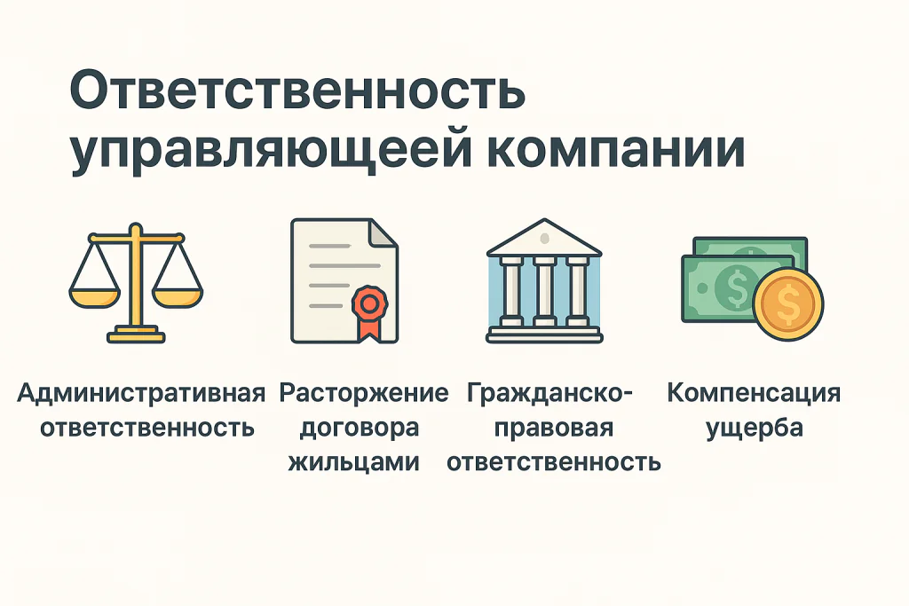 Ответственность управляющей компании